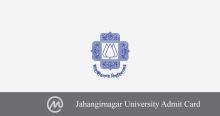 Jahangirngar University Admit Card