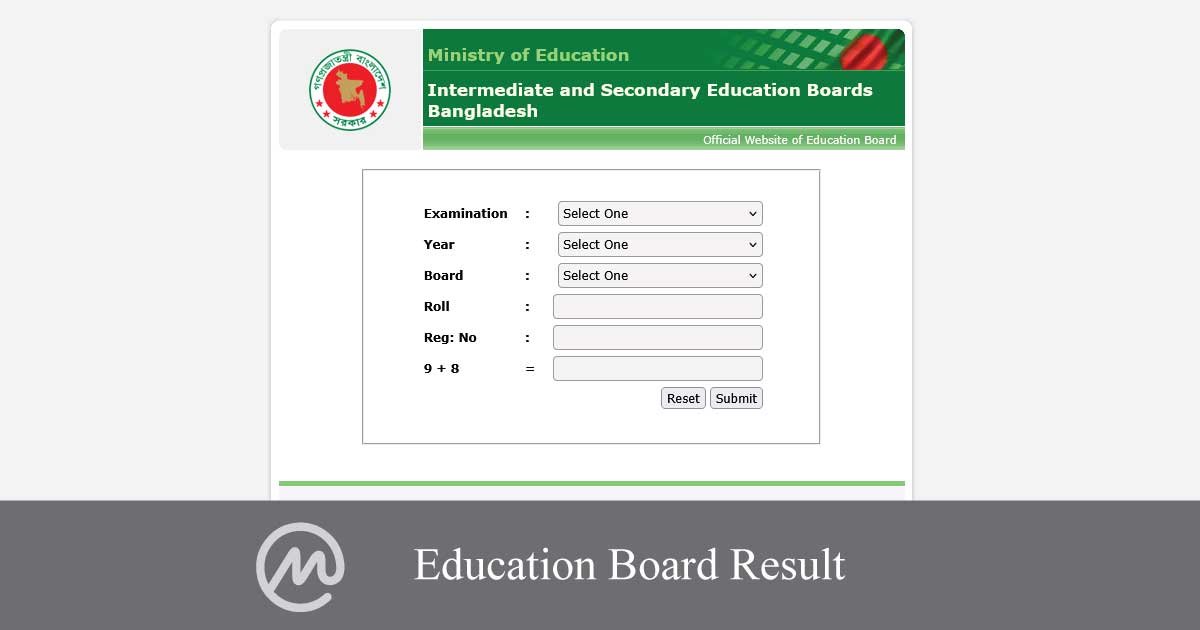 Education Board Result